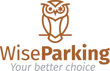 Wise Parking navigation logo large